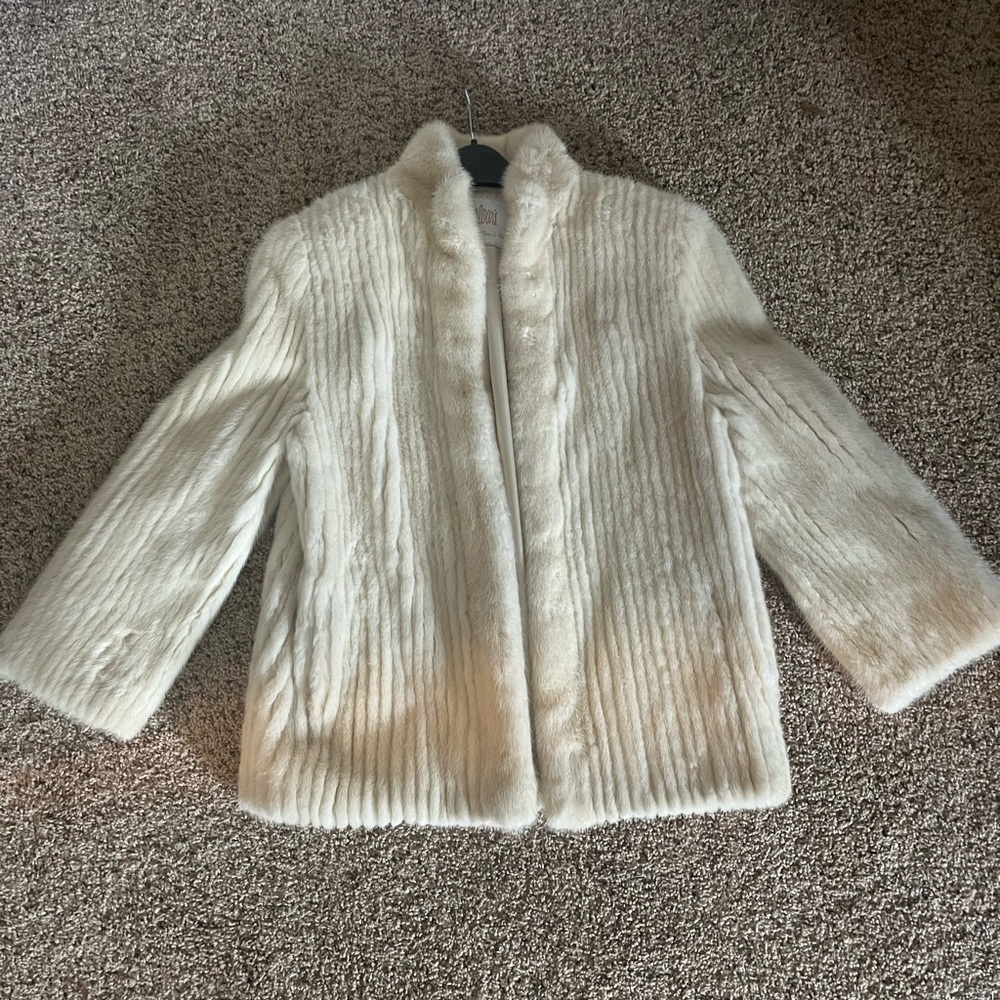 Real fur coat in good condition